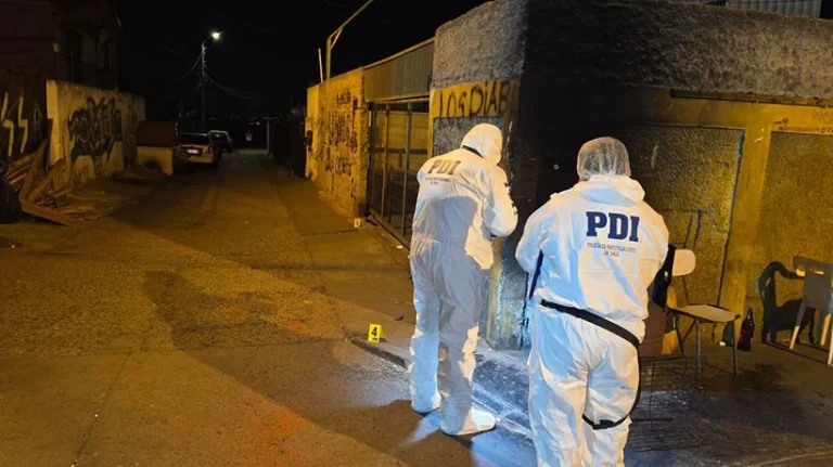 Cámara capta ataque a disparos en Rodelillo: una mujer murió y tres heridos están en riesgo vital